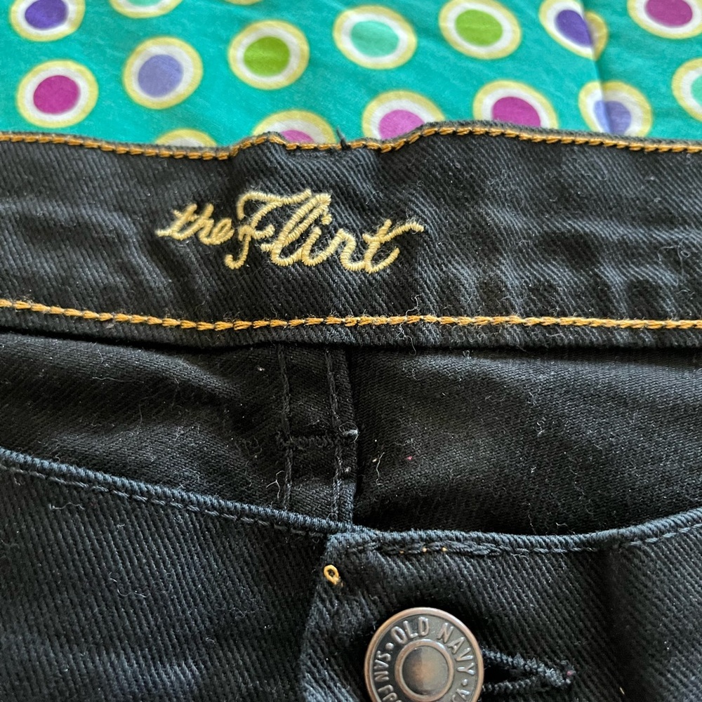 Old Navy “the Flirt” black jeans/#14